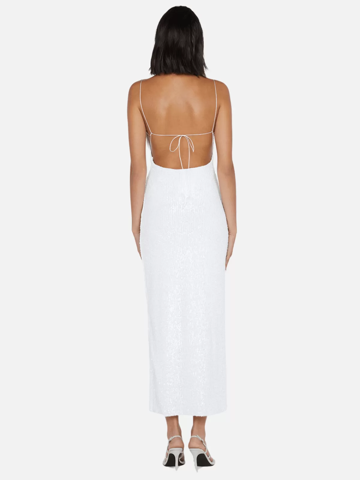 Bec + Bridge Dresses & Jumpsuits | Aaliyah Sequin Maxi Dress - White