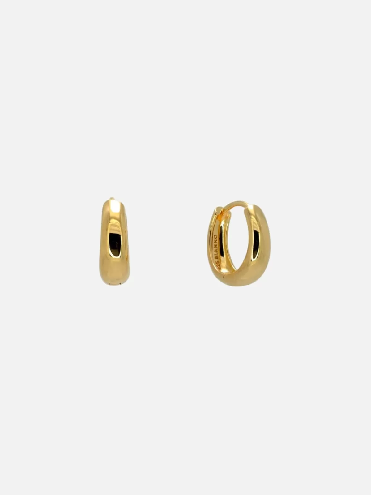 BIANKO Earrings | Jewellery | Allegro Hoops - Gold