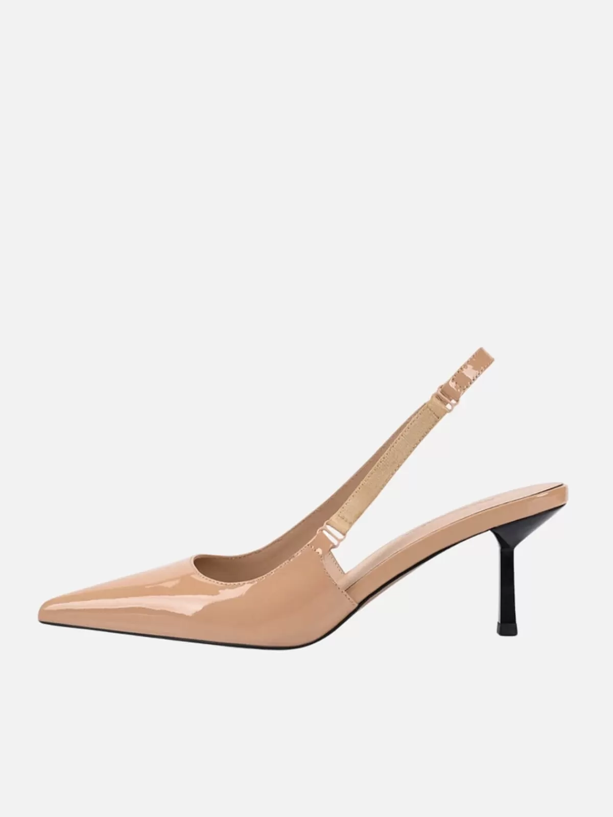 Lana Wilkinson Heels | Alyssa Pump - Beige Patent