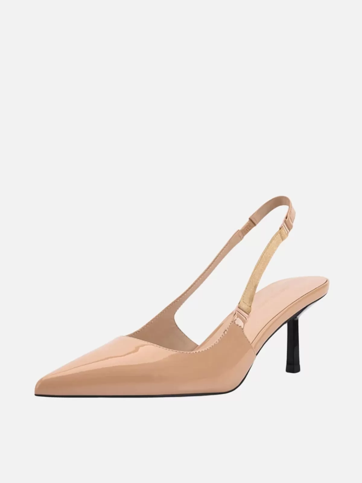 Lana Wilkinson Heels | Alyssa Pump - Beige Patent