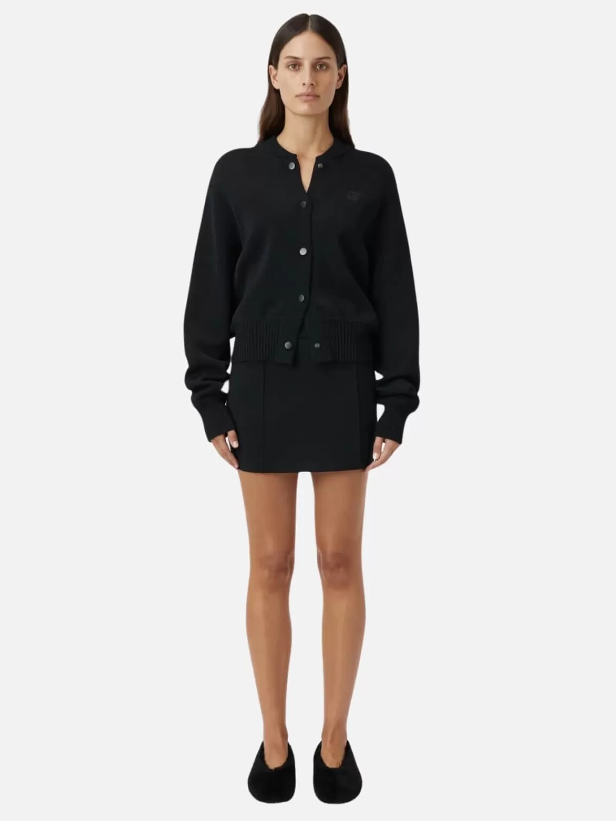 Camilla and Marc Skirts | Sets | Amedeo Knit Mini Skirt - Black