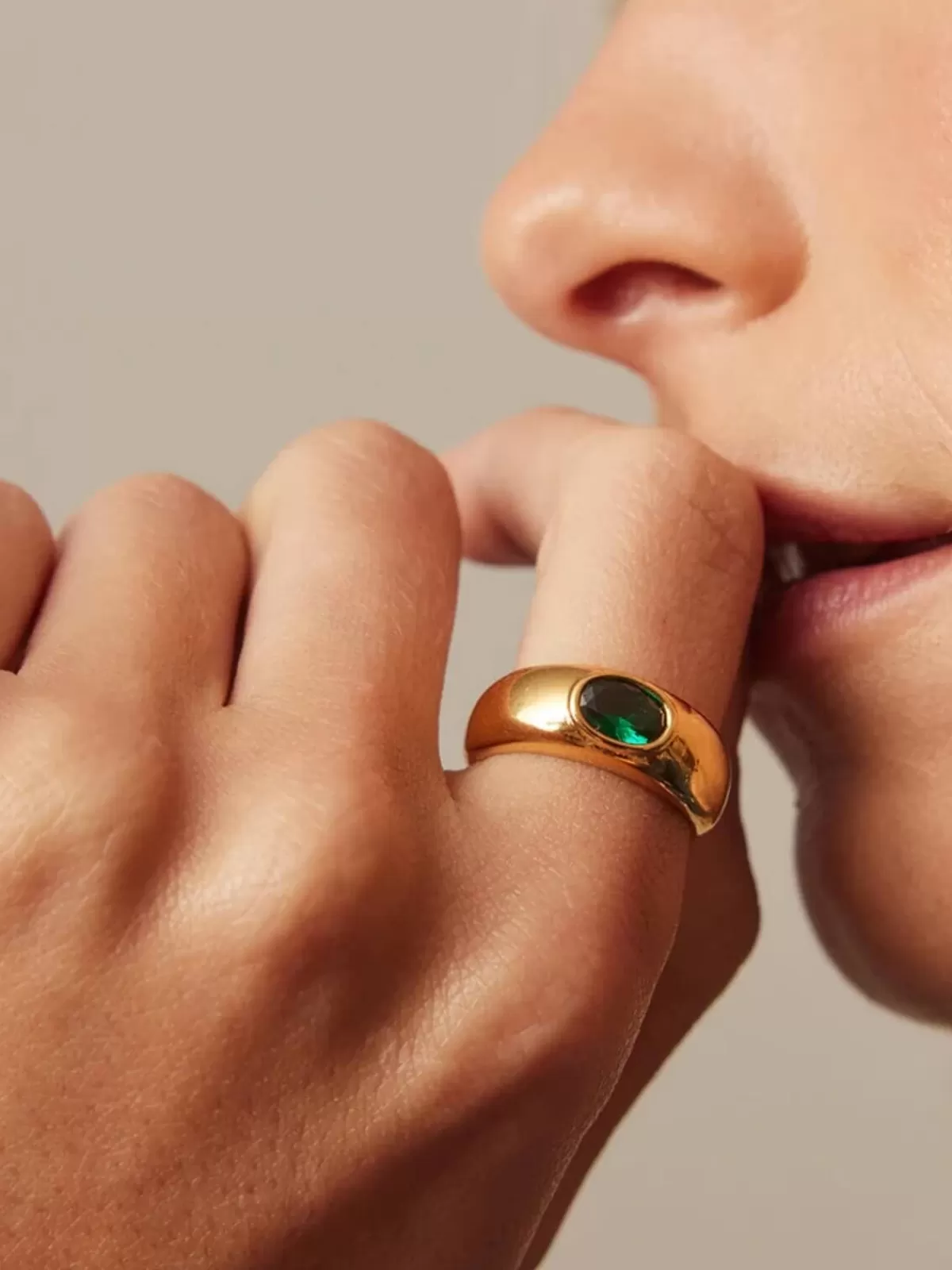 Jolie & Deen Rings | Jewellery | Araminta Ring - Gold