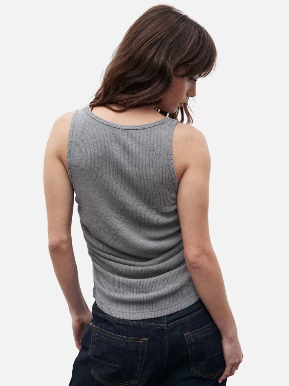 BAYSE Tops | Ayla Top - Alloy