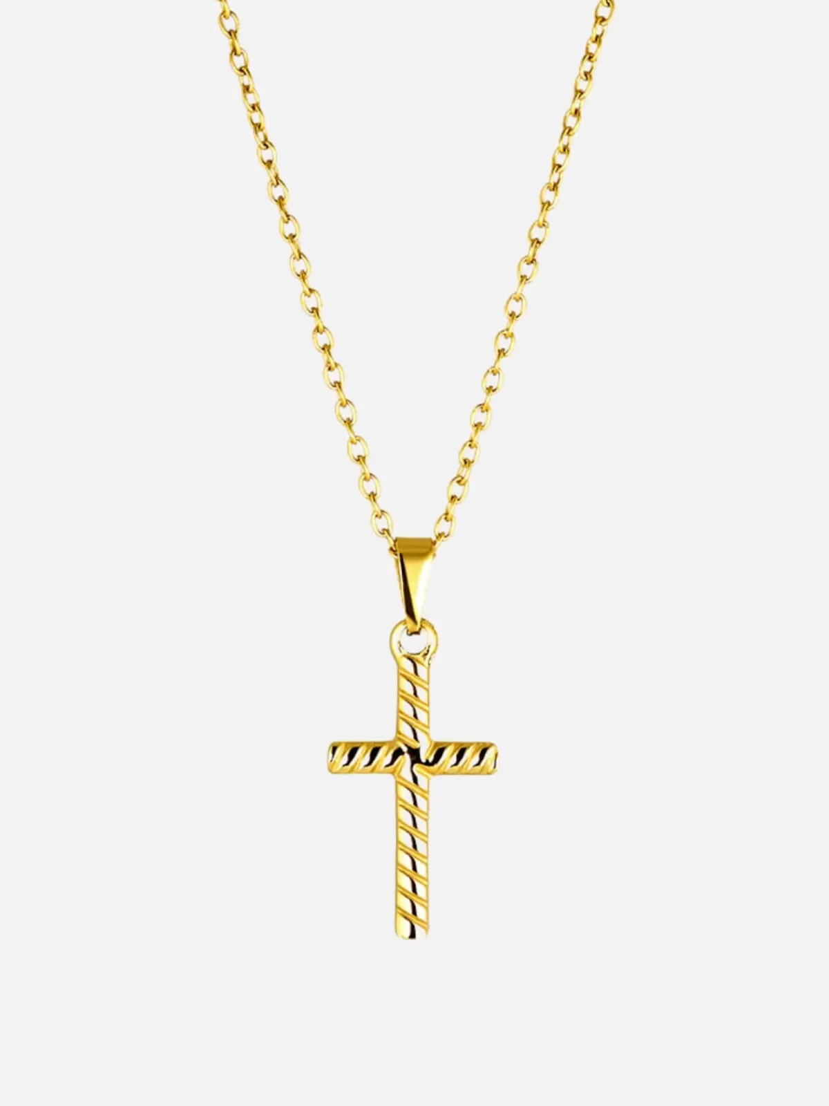 Cendre Necklaces | Beni Cross Necklace - Gold