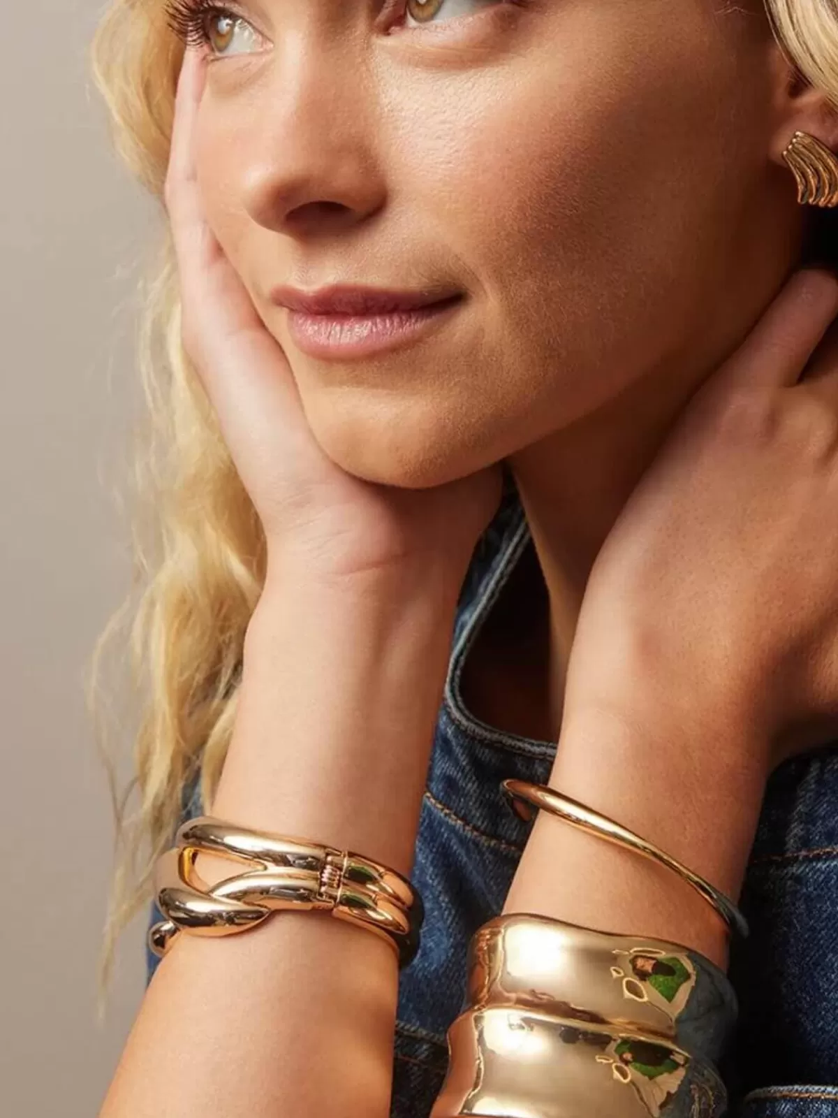 Jolie & Deen Bracelets & Bangles | Jewellery | Branwen Bracelet - Gold