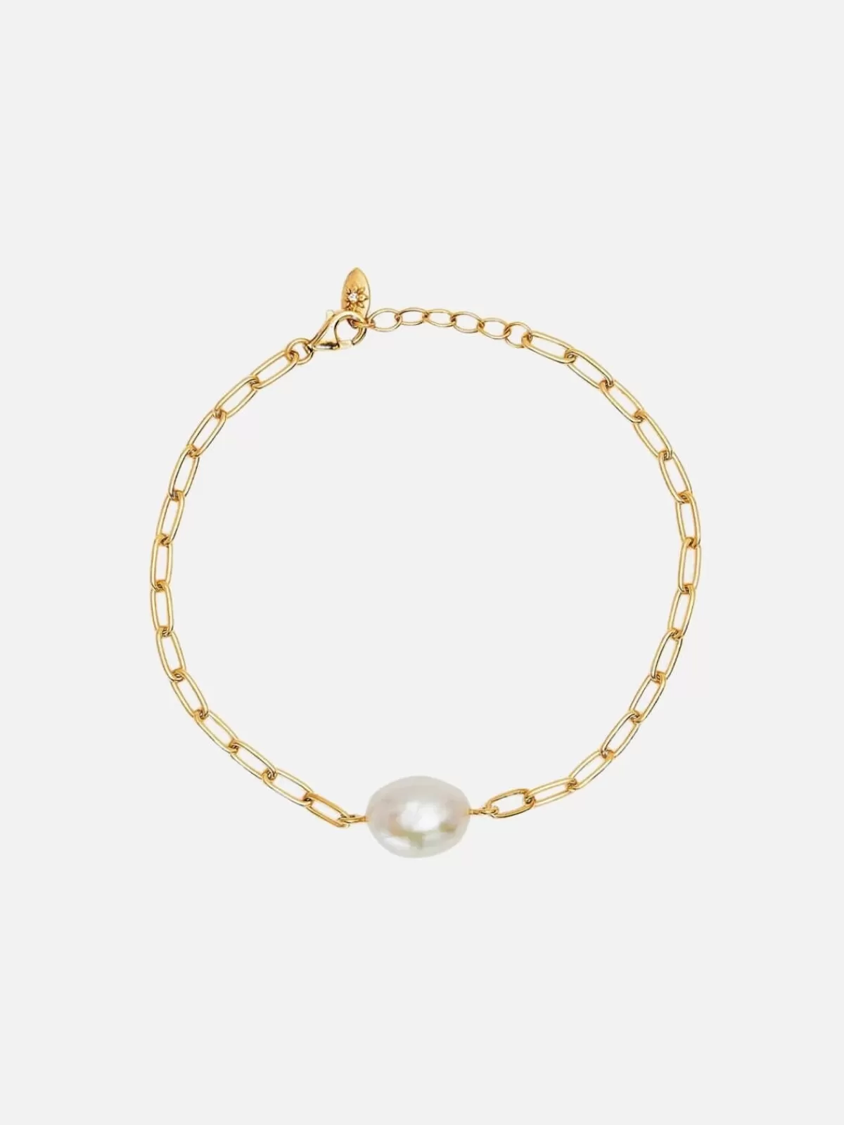 By Charlotte Bracelets & Bangles | Jewellery | Breathe Pearl Bracelet - 18k Gold