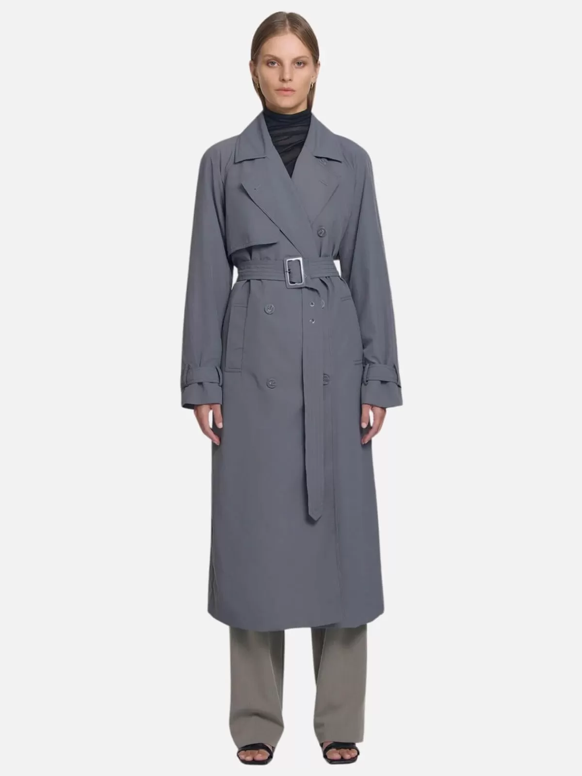 Viktoria & Woods Jumpers & Knitwear | Coats & Jackets | Brotherhood Trench - Smoke Grey