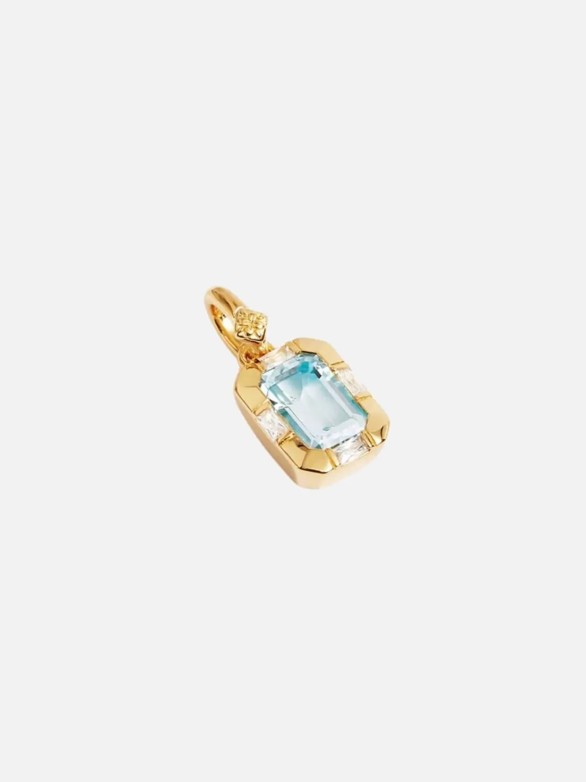 By Charlotte Necklaces | Gifts & Home | Calm Your Soul Topaz Annex Pendant - 18k Gold