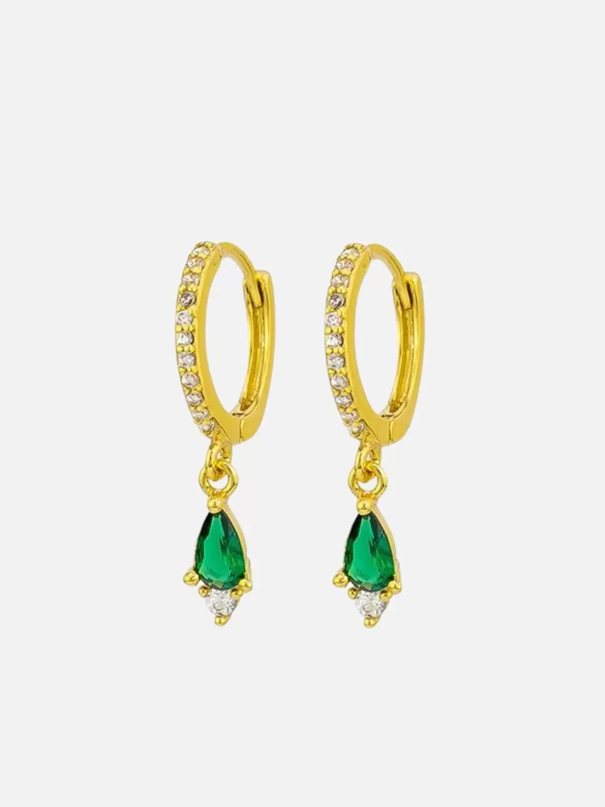 Jolie & Deen Earrings | Jewellery | Cassidy Sleepers - Green