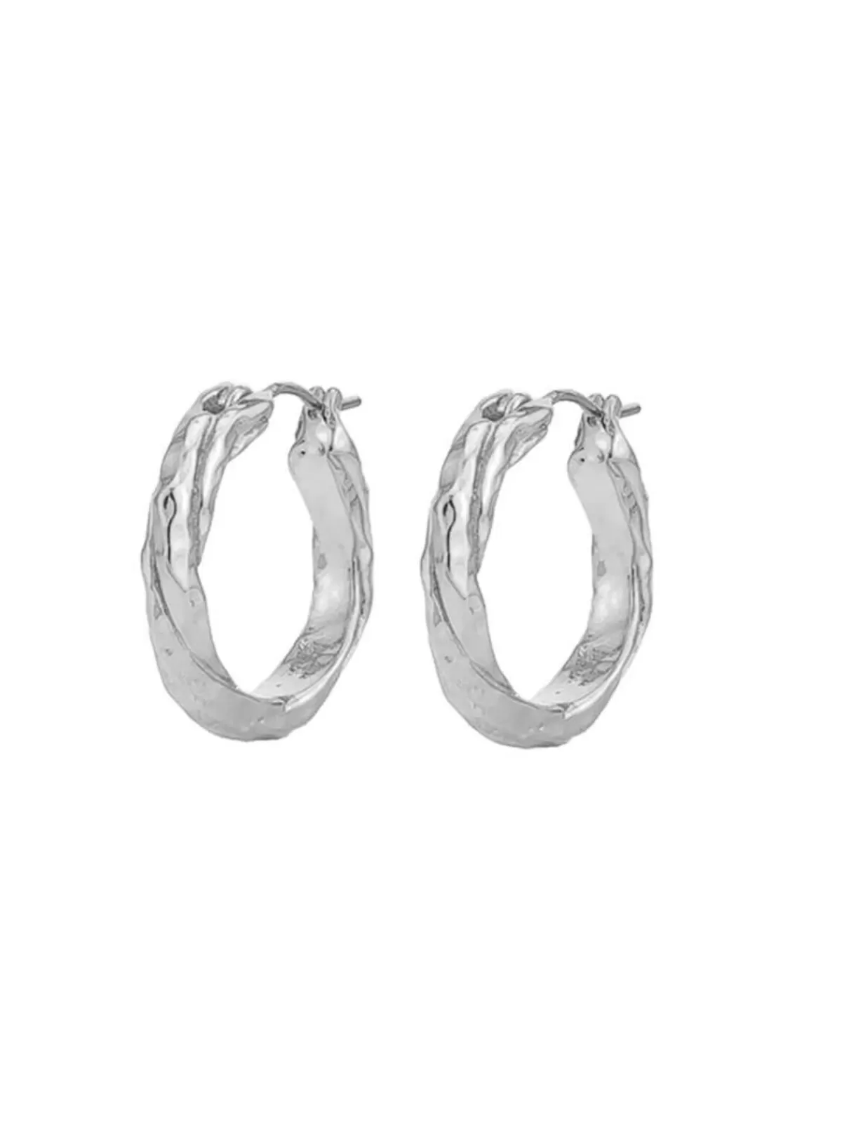 Jolie & Deen Earrings | Jewellery | Catalina Hoops - Silver