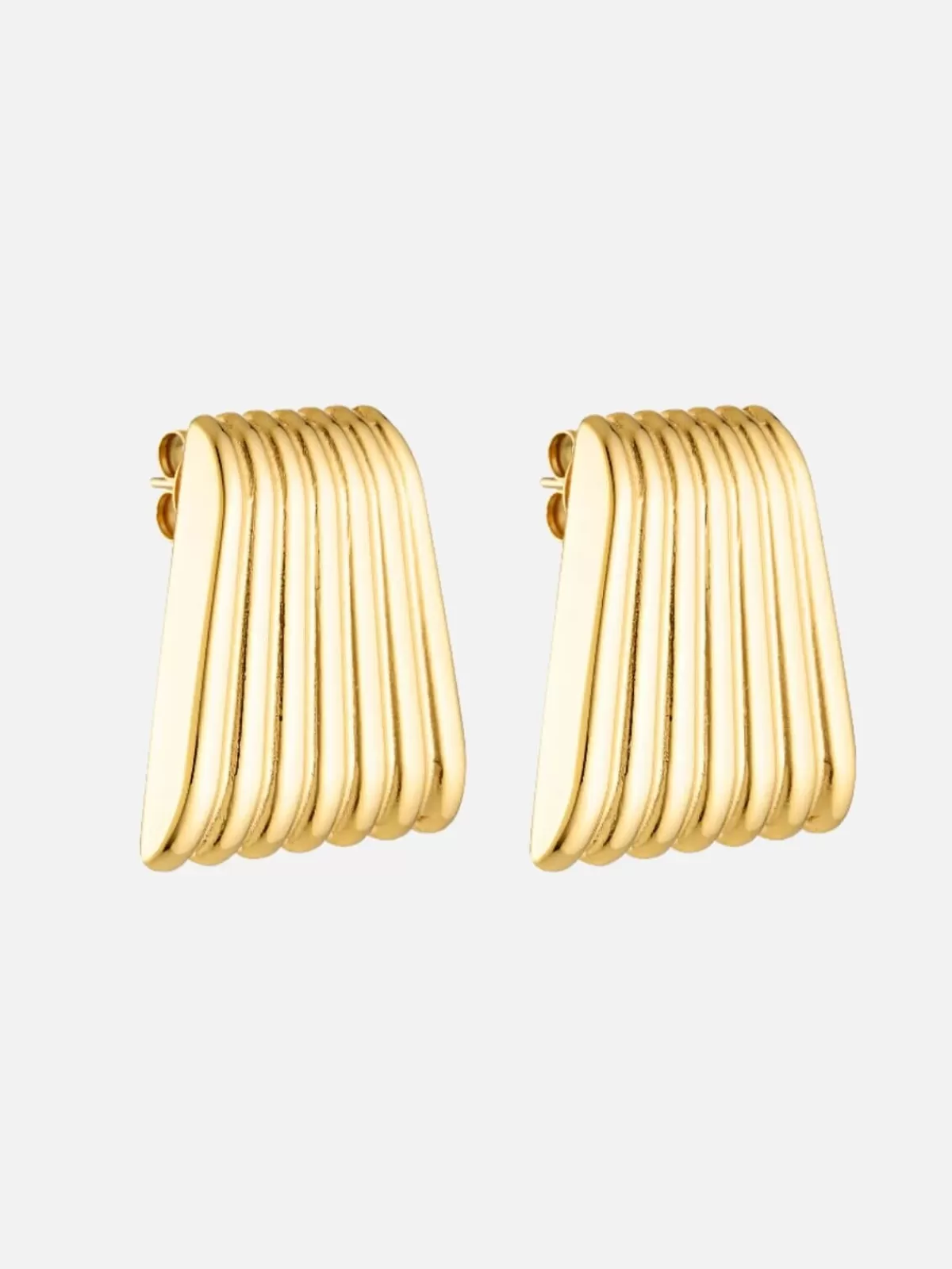 Porter Earrings | Jewellery | Caterpillar Earrings - Gold