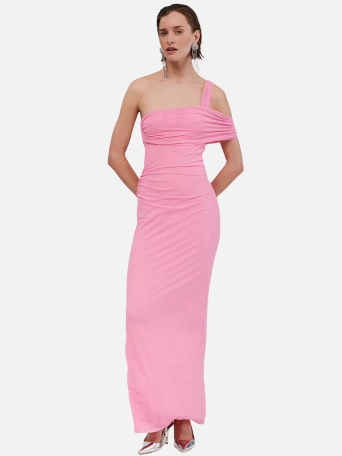 SUBOO Dresses & Jumpsuits | Christy Off Shoulder Maxi - Pink