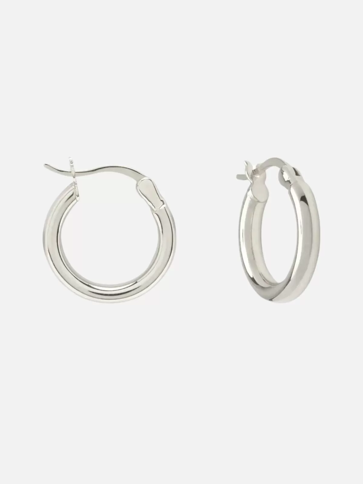 Saint Valentine Earrings | Jewellery | Classic Hoops Small - Silver