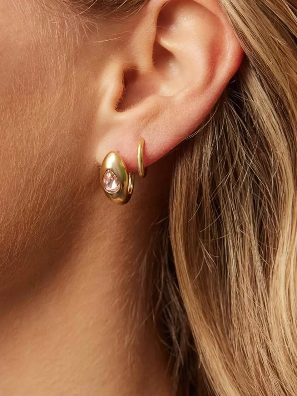 Jolie & Deen Earrings | Gifts & Home | Damita Sleepers - Pink