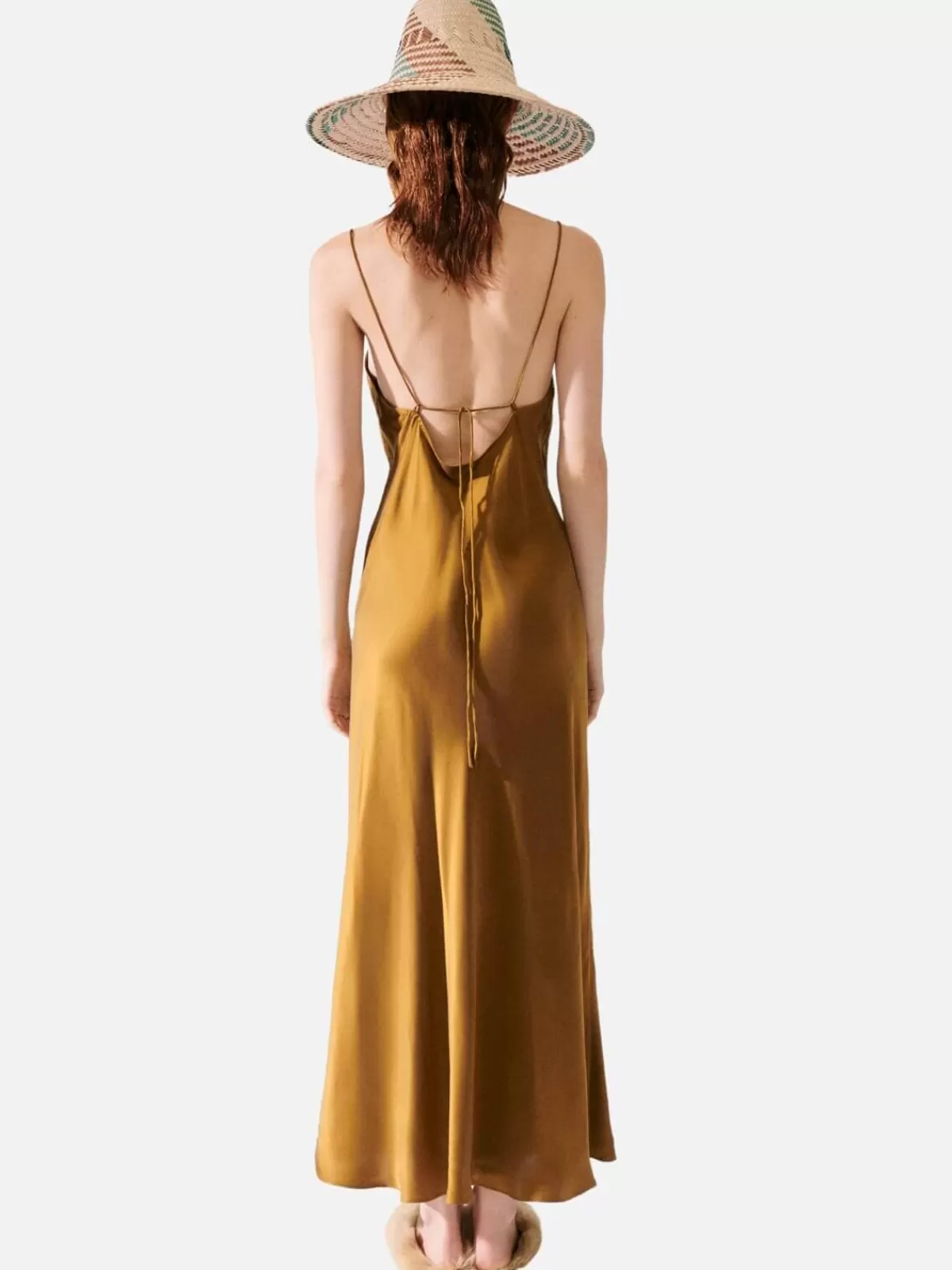 Silk Laundry Dresses & Jumpsuits | Deco Rouleau Dress - Drought