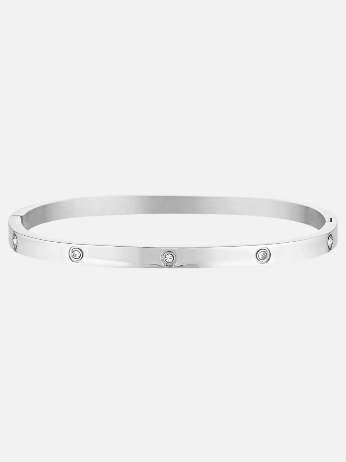 Porter Bracelets & Bangles | Jewellery | Dylan Bangle Silver - Celestial Clear