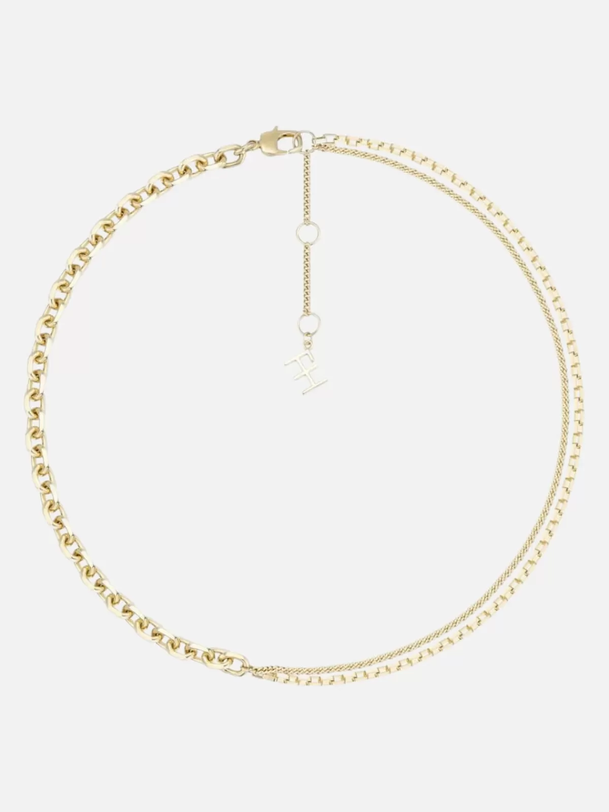 F+H Jewellery Necklaces | Jewellery | Emerge Multi Chain Necklace: 18K Gold Plating