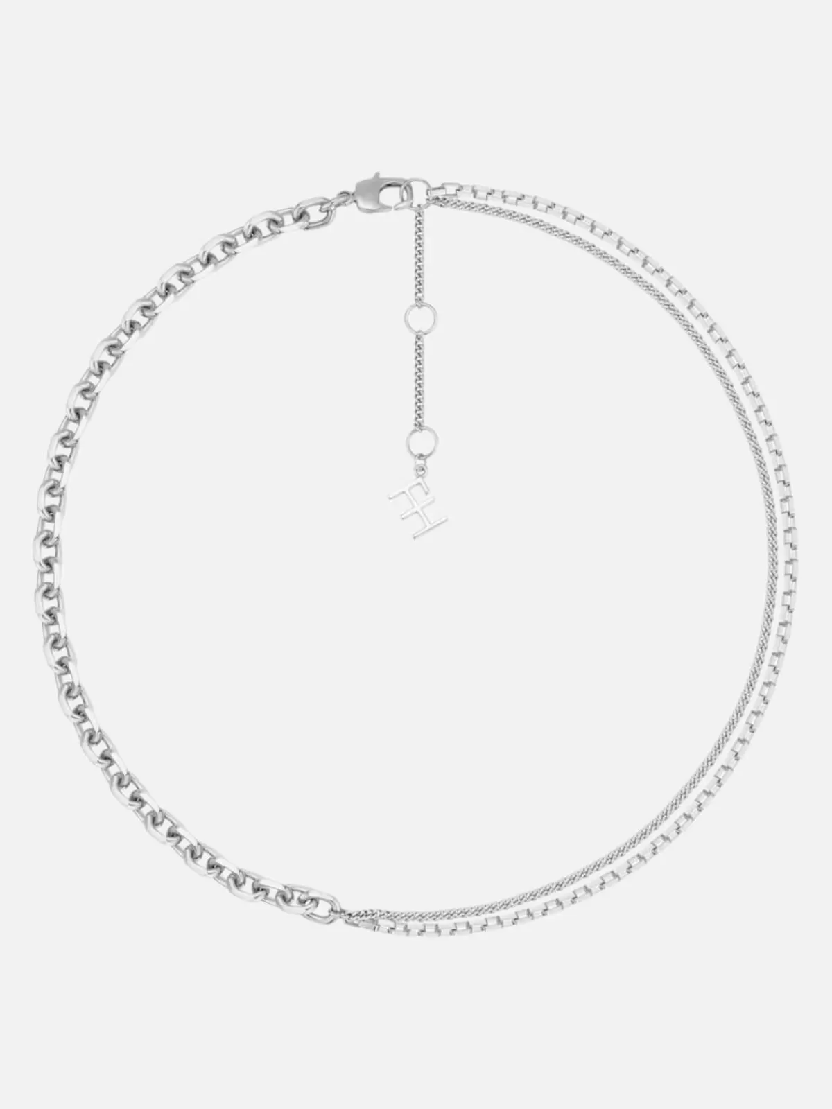 F+H Jewellery Necklaces | Jewellery | Emerge Multi Chain Necklace: Sterling Silver