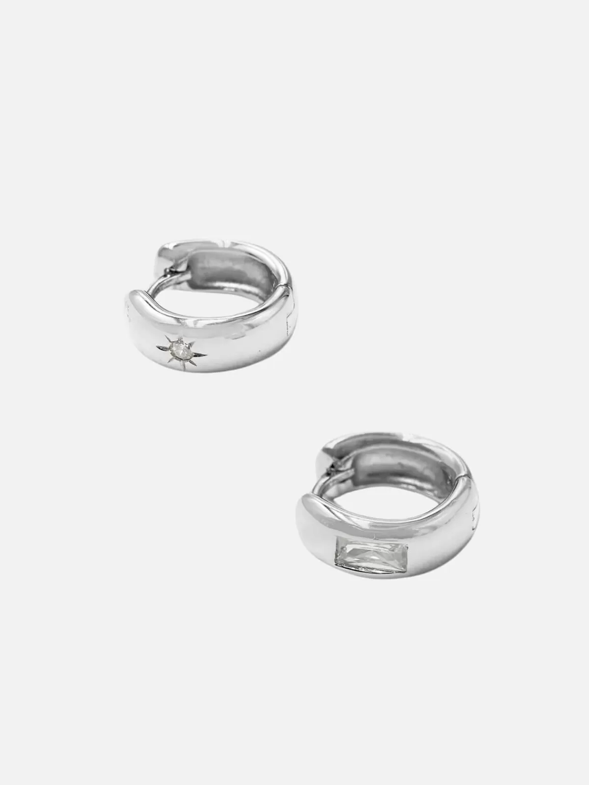 Brie Leon 14K | Earrings | Estella Sleepers - Silver