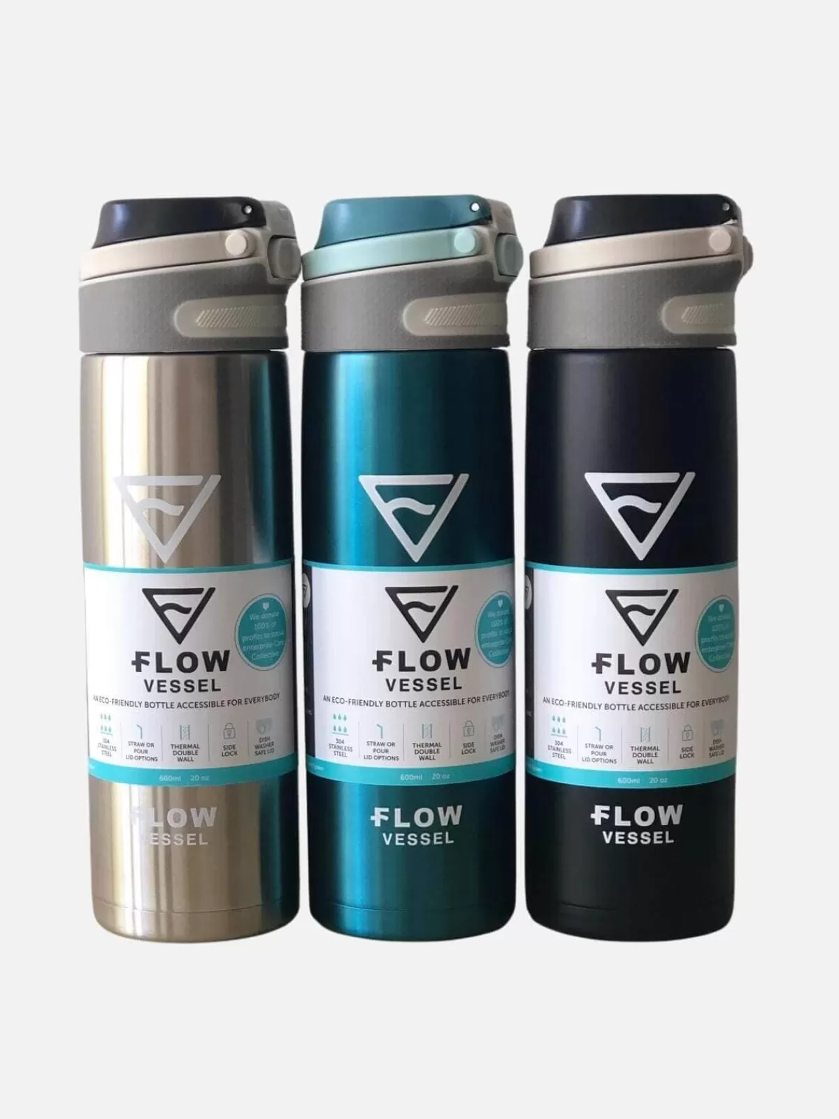 Flow Vessel Gifts & Home | - Straw Lid