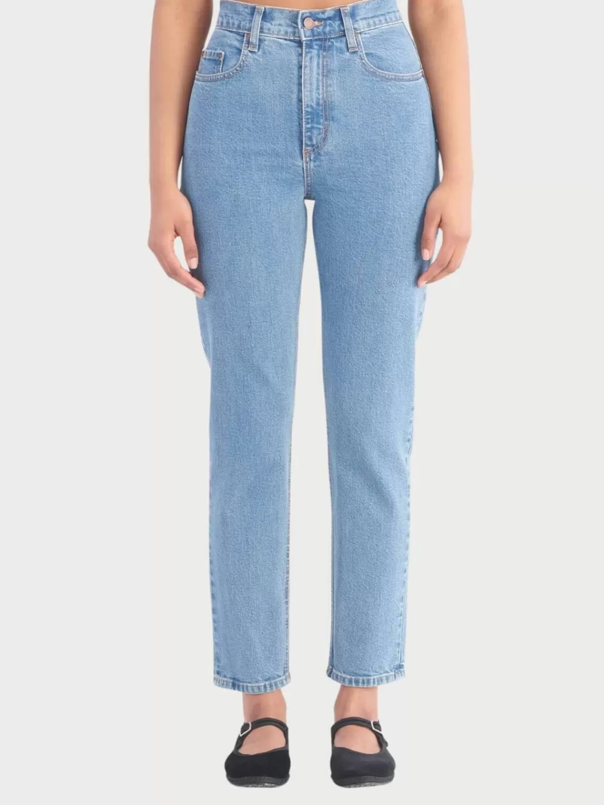 Nobody Denim Denim | Frankie Jean Ankle Stretch - Etherblu