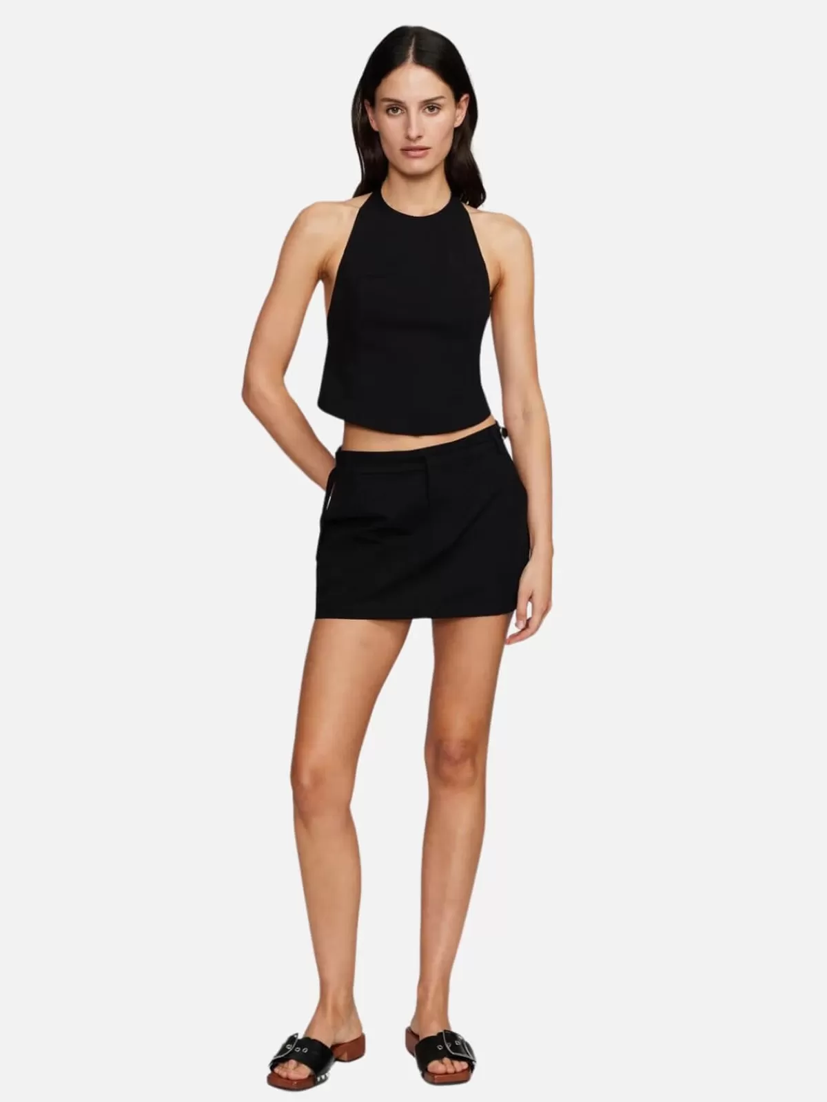 Ownley Skirts | Gabe Mini Skirt - Black