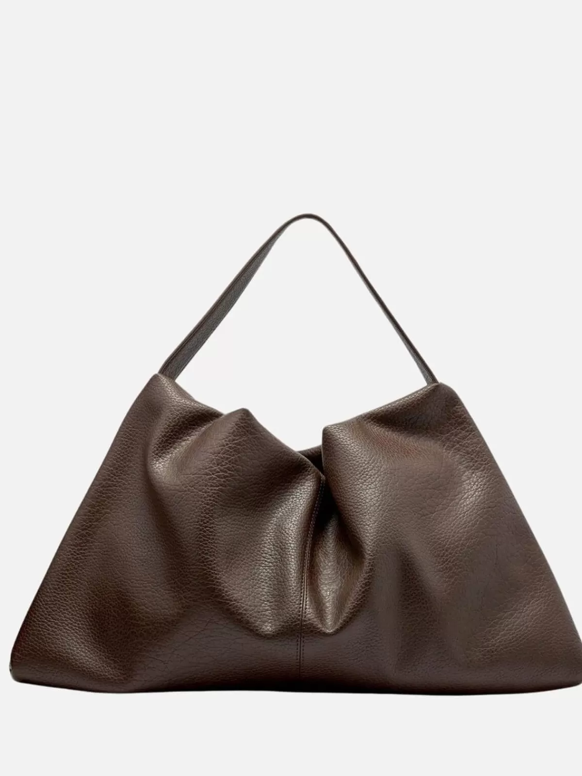 Brie Leon Gifts & Home | Bags & Purses | Harlow Slouch Mono Tote - Choc Nappa