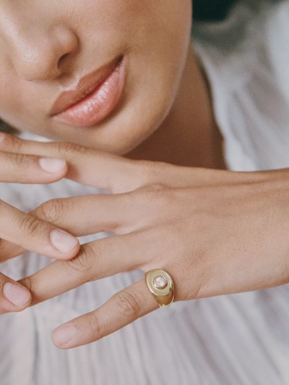 Porter Rings | Jewellery | Heritage Signet Ring - Clear