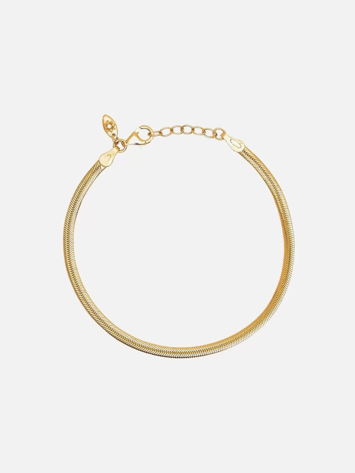 By Charlotte Bracelets & Bangles | Jewellery | Herringbone Chain Bracelet - 18k Gold