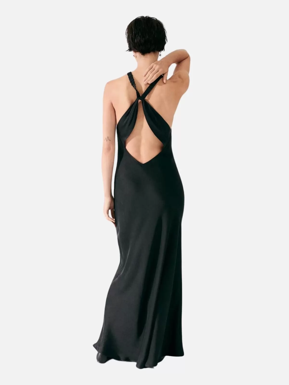 Silk Laundry Dresses & Jumpsuits | High Low Dress - Black