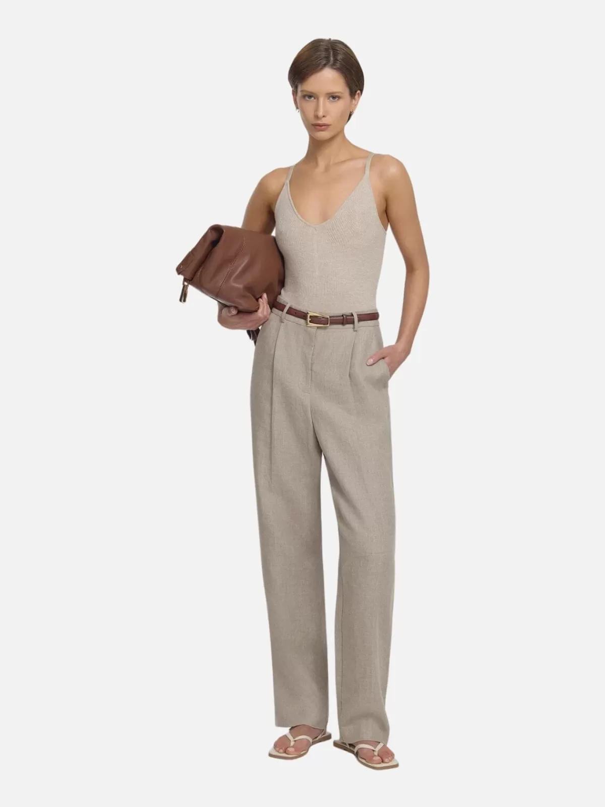 Viktoria & Woods Pants | Sets | Hilton Trouser - Flax