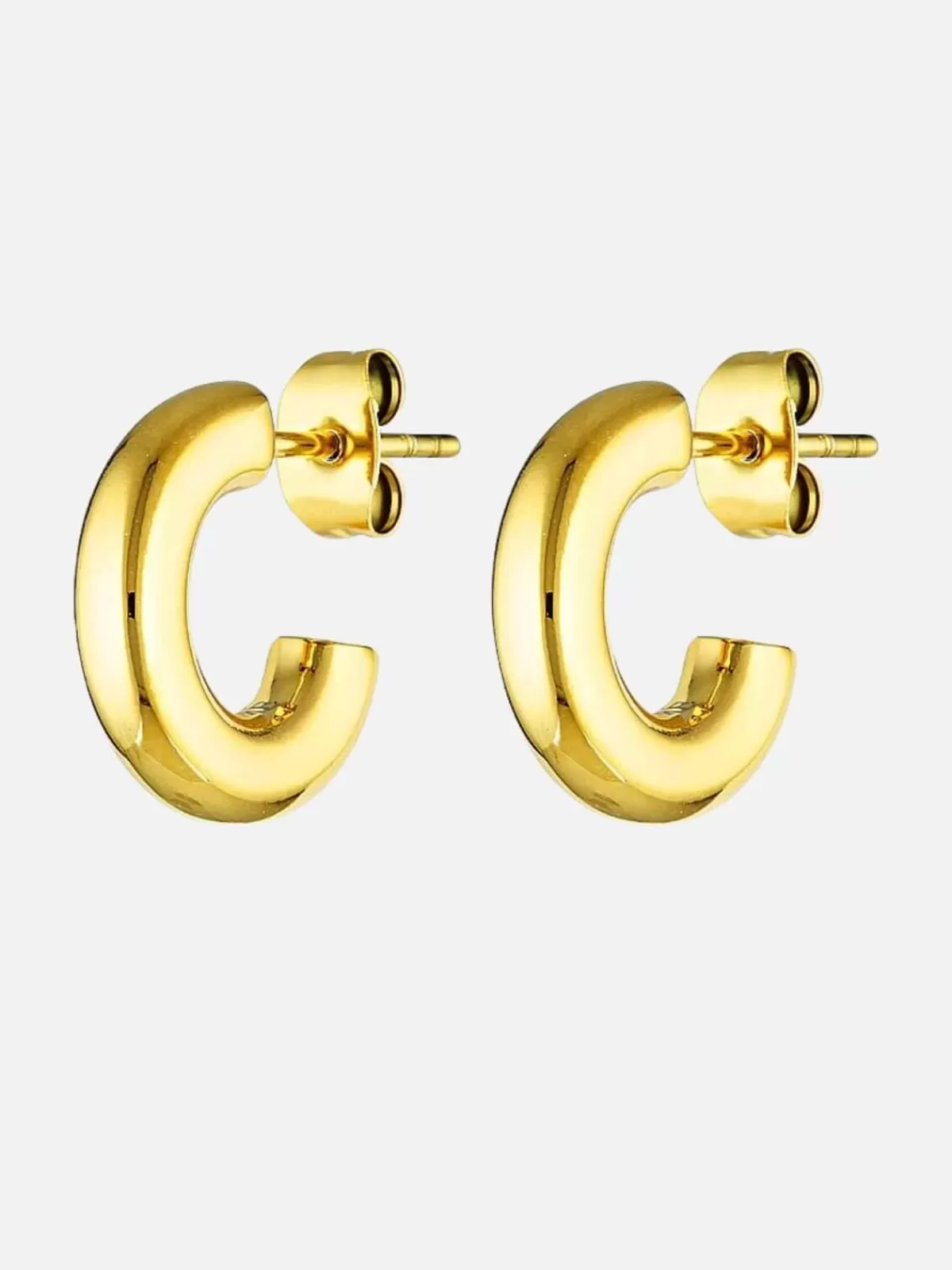 Cendre Earrings | Hugo Hoop Earrings - Gold