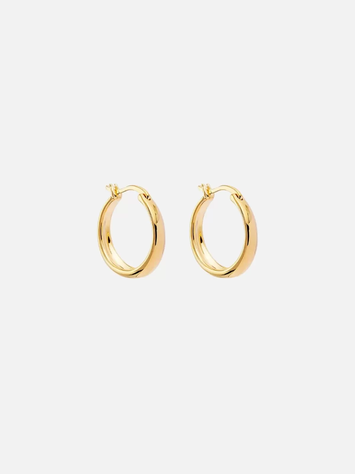 By Charlotte Earrings | Jewellery | Infinite Horizon Large Hoops - Gold