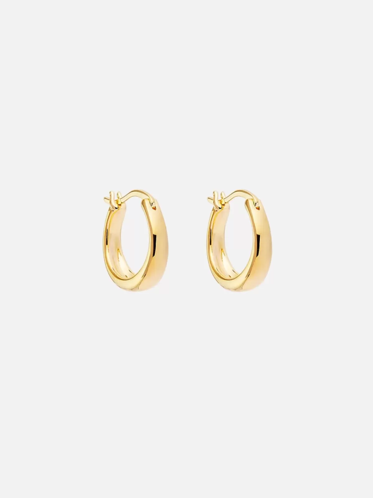 By Charlotte Earrings | Jewellery | Infinite Horizon Small Hoops - Gold