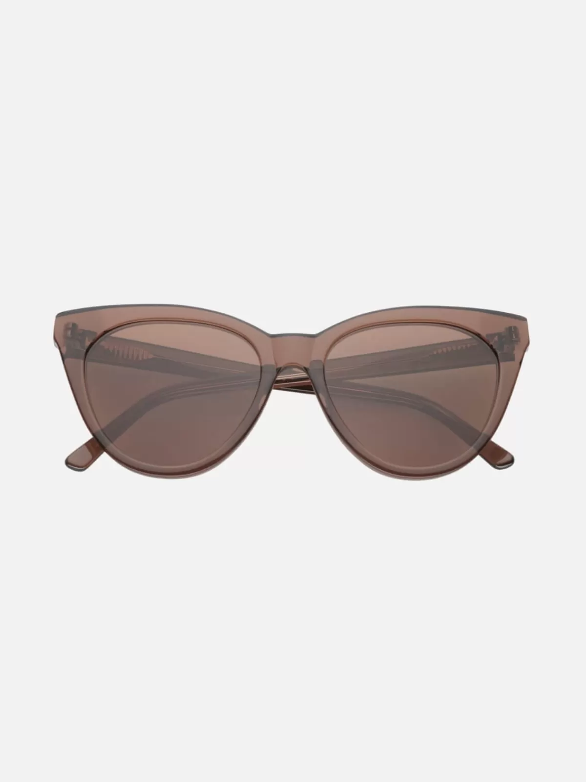 Lu Goldie Sunglasses | Isabella - Coffee