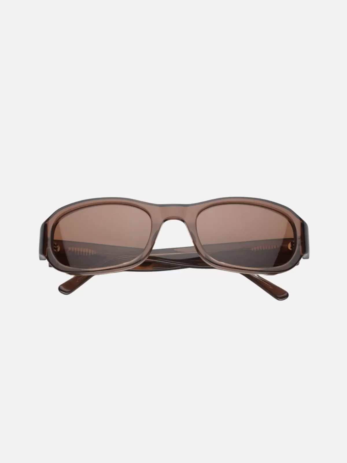 Lu Goldie Sunglasses | Jordyn - Coffee