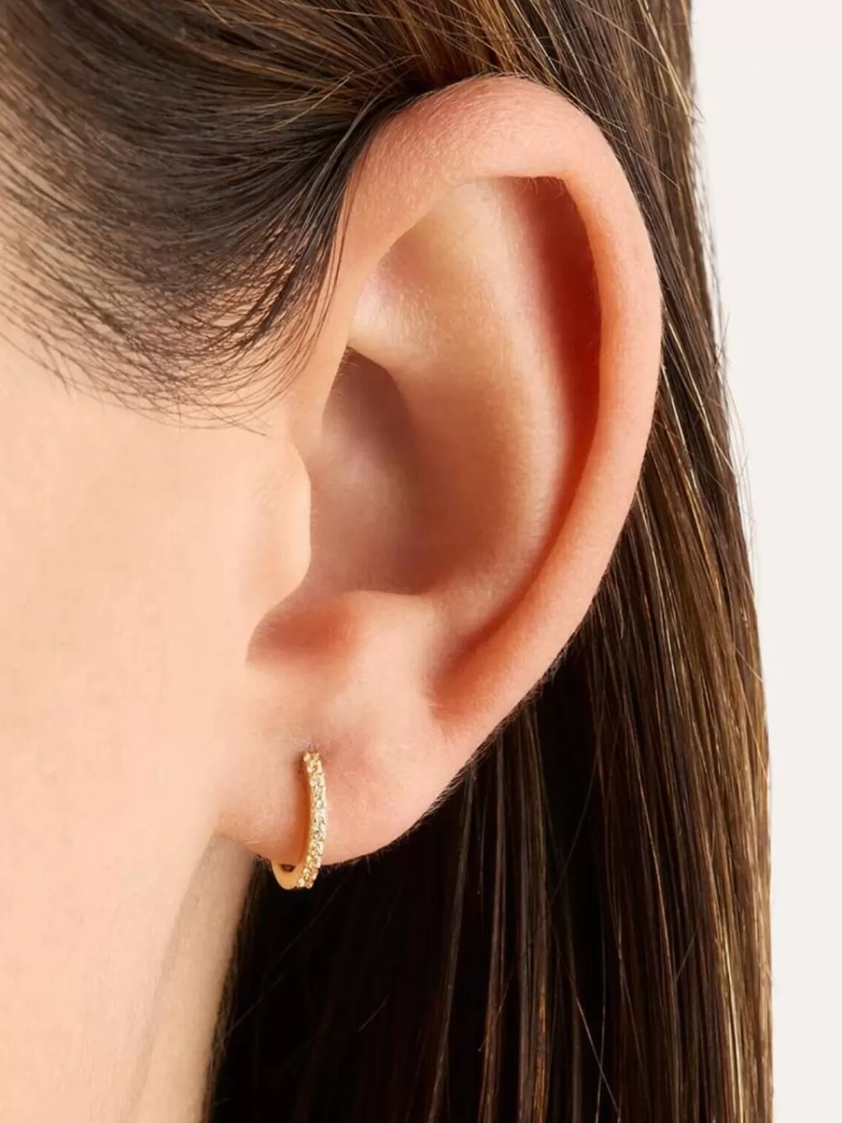 By Charlotte 14K | Earrings | 14k Gold Celestial Sleeper - Single