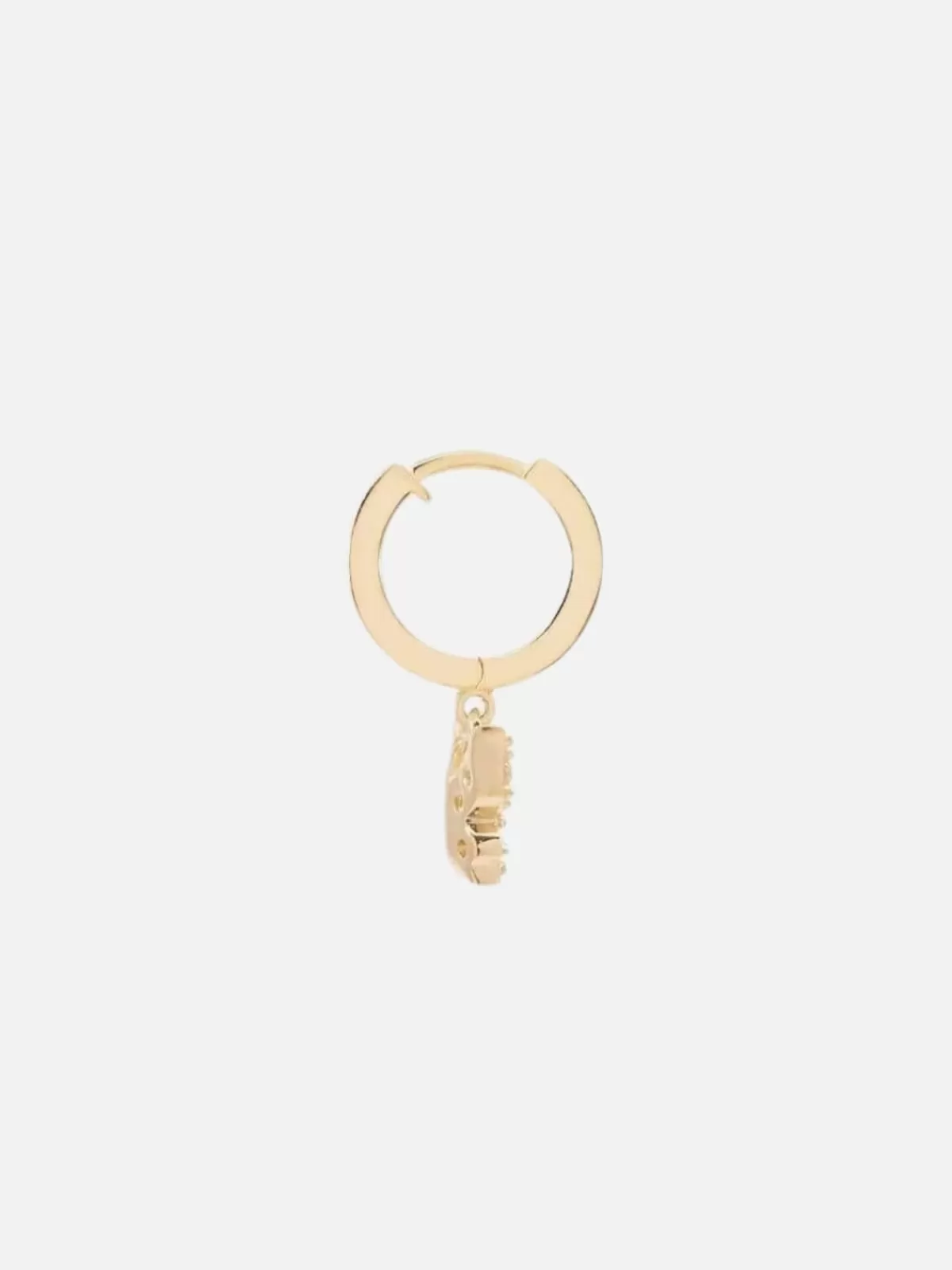 By Charlotte 14K | Earrings | 14k Gold Fly With Me Hoop - Single (Pair $390)