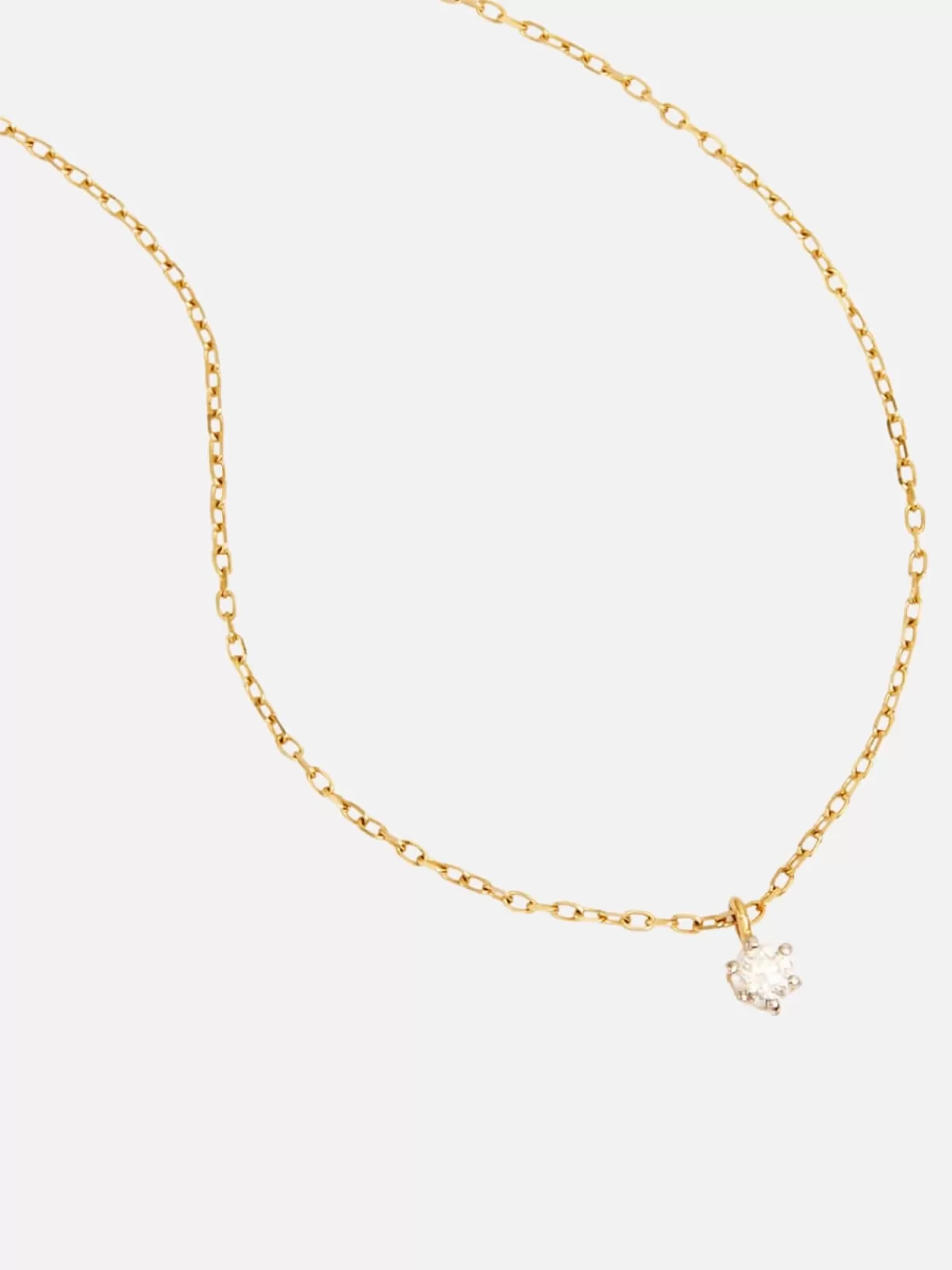 By Charlotte Necklaces | Gifts & Home | 14K Gold Sweet Droplet Diamond Necklace