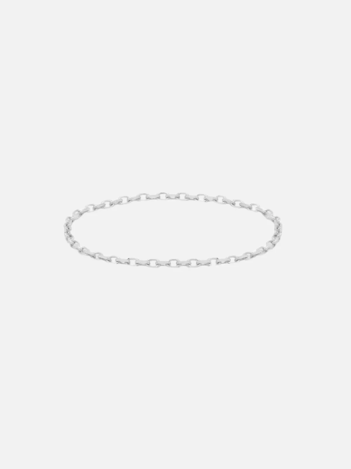 By Charlotte 14K | Rings | 14K White Gold Purity Chain Ring