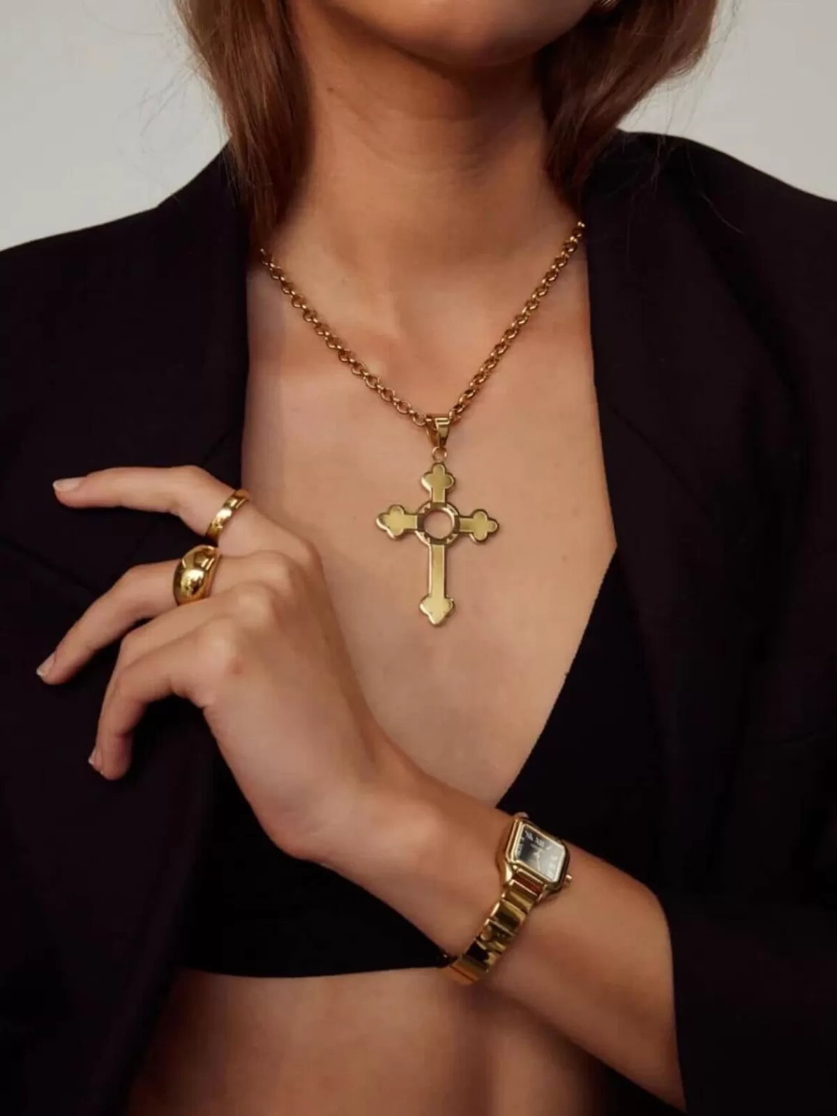 Cendre Necklaces | La Sainte Necklace - Gold