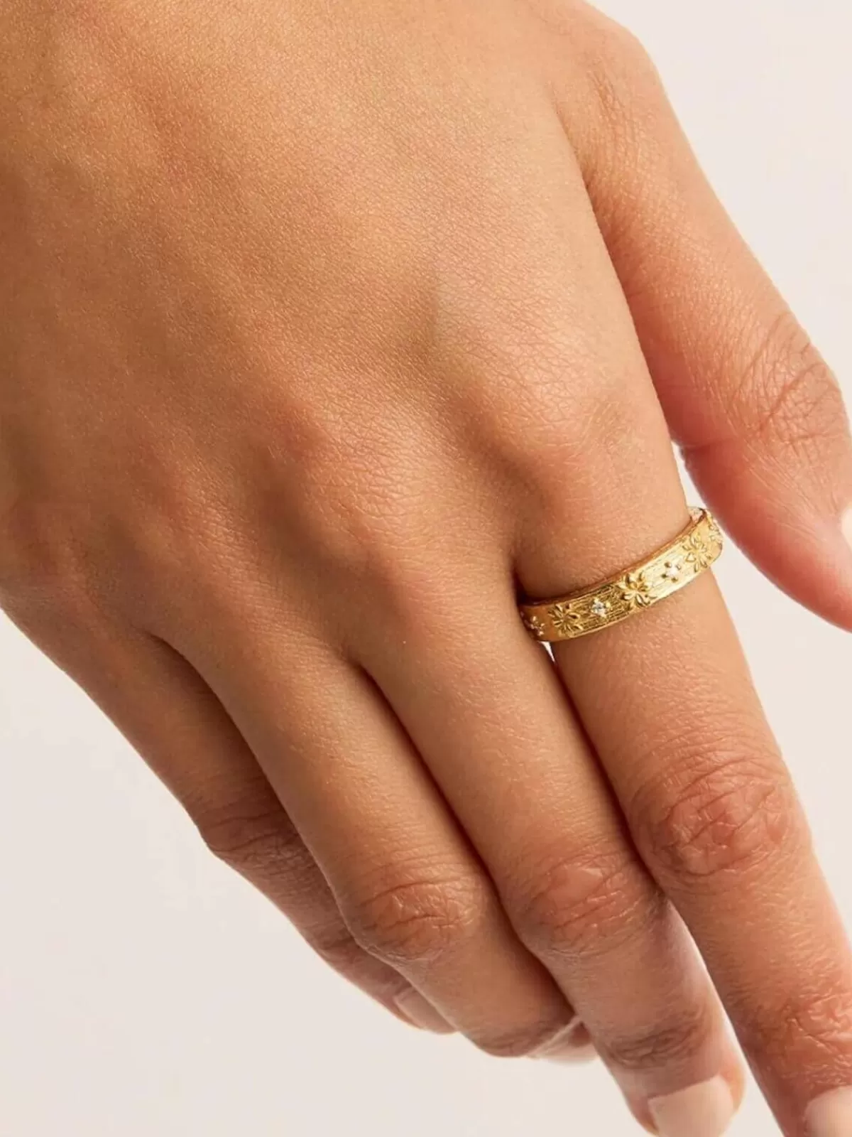 By Charlotte Rings | Jewellery | Live In Grace Ring - Gold