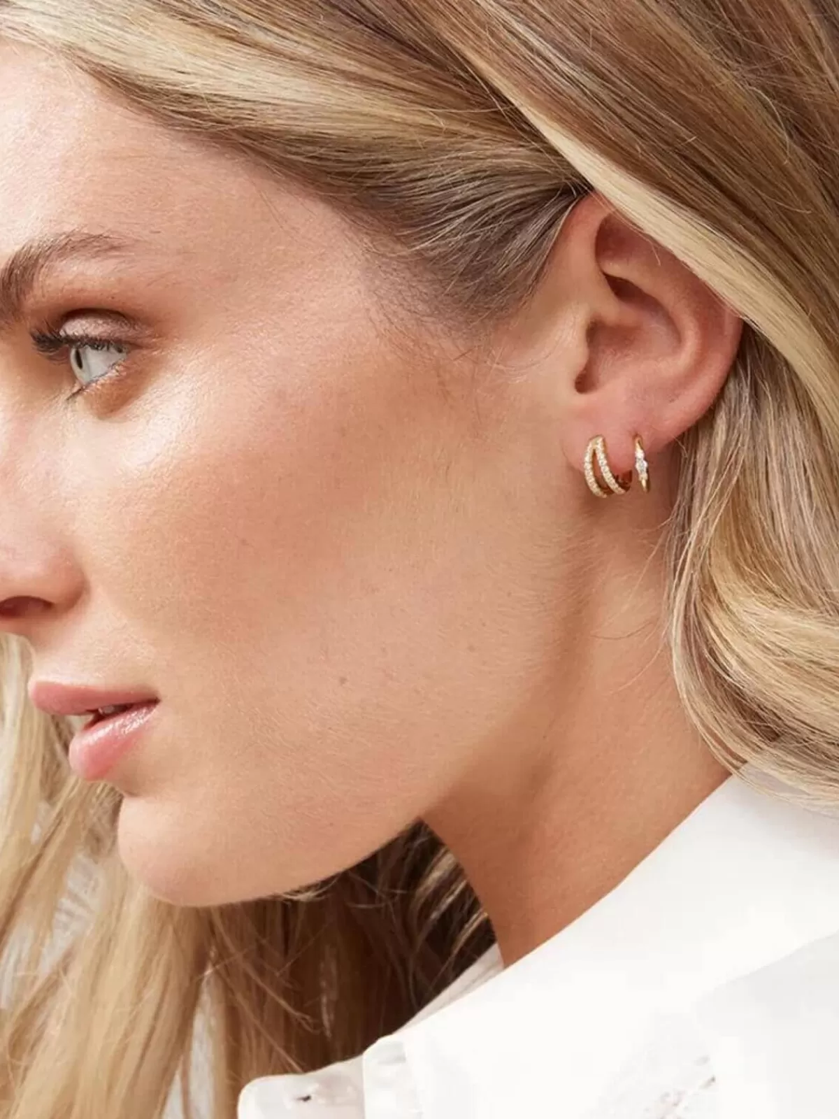 Jolie & Deen Earrings | Jewellery | Lulla Sleepers - Gold