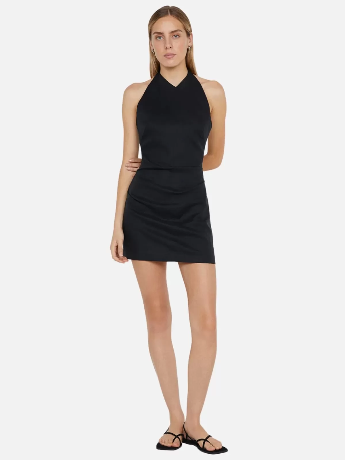 Bec + Bridge Dresses & Jumpsuits | Marianna Halter Mini Dress - Black