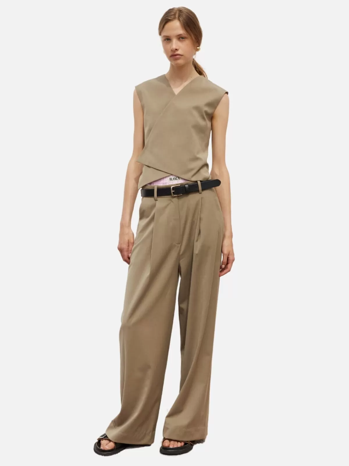 BLANCA Pants | Sets | Marina Trousers - Beige