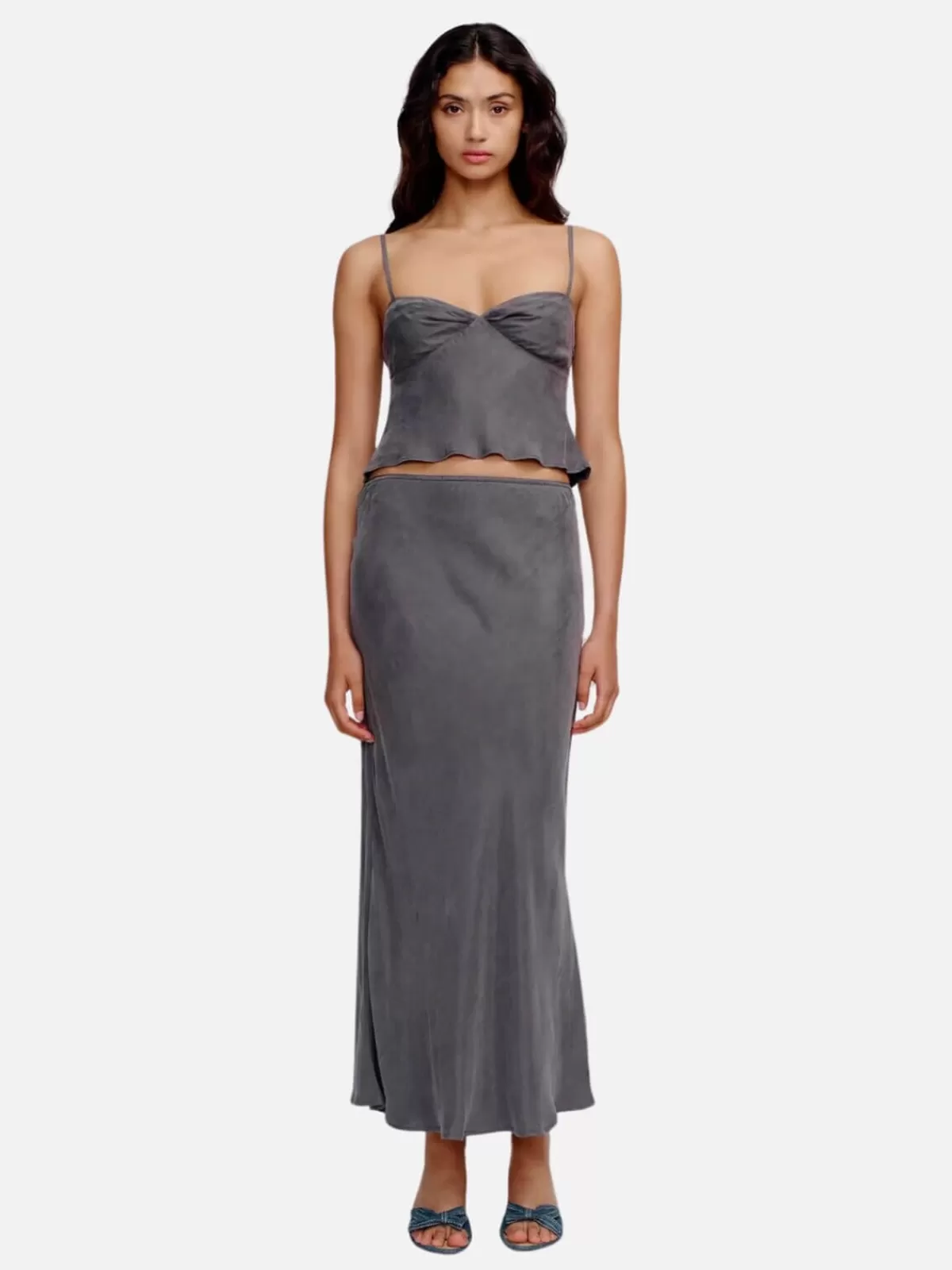 Ownley Skirts | Sets | Marli Slip Skirt - Slate