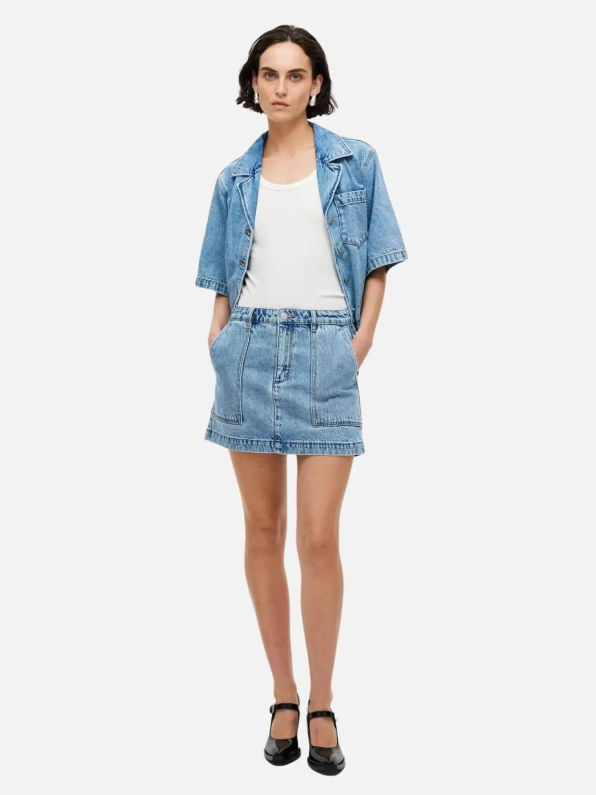 Neuw Denim Skirts | Denim | Mercer Mini Skirt - Radio