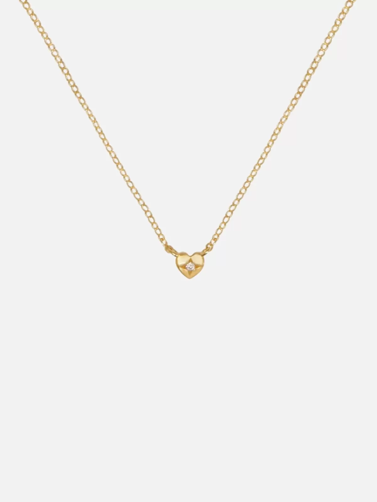 Saint Valentine Necklaces | Jewellery | Mini Heart Necklace - Gold