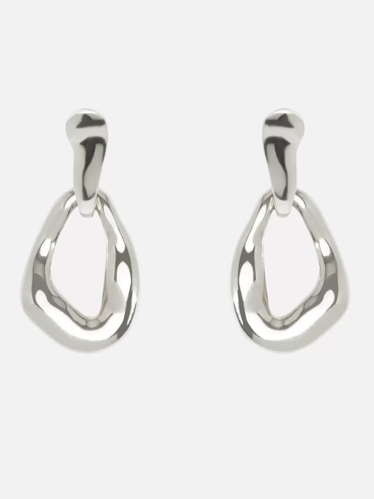 Saint Valentine Earrings | Miro Earrings - Silver