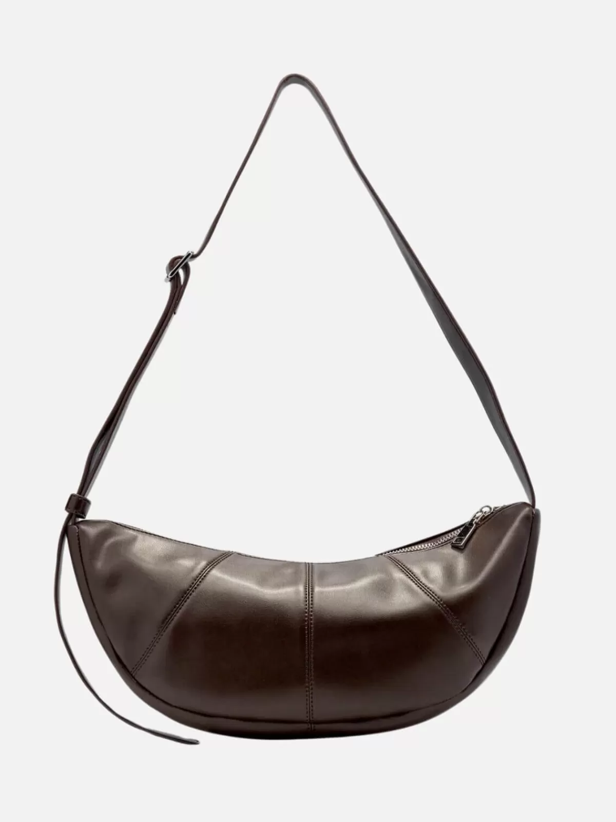 Brie Leon Gifts & Home | Bags & Purses | Mischa Crescent Bag - Dark Chocolate